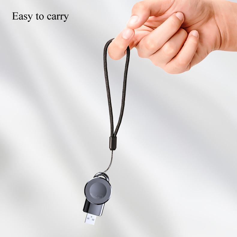5v 1a Magnetic Wireless Charger Portable Mini Usb Watch For Iwatch 7 6 5