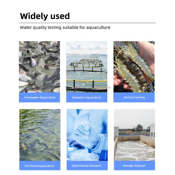 6 in 1 Multi-Function Water Quality Tester with 99 Data Storage and High-Definition Large Screen Backlight