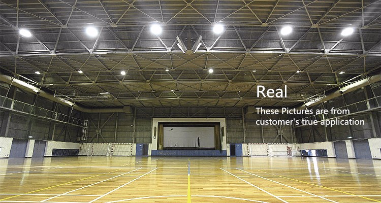 Industry warehouse use Aluminum Alloy material 150W UFO High Bay LED Lamp for basketball court
