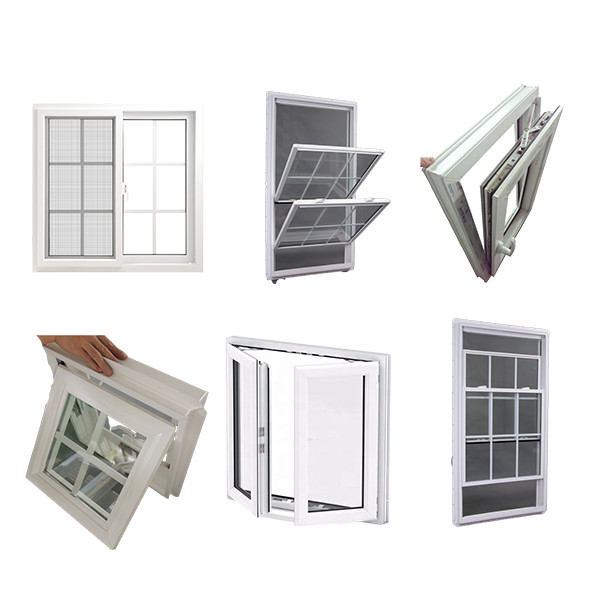 Apricot Grill UPVC Double Hung Window 105 Series