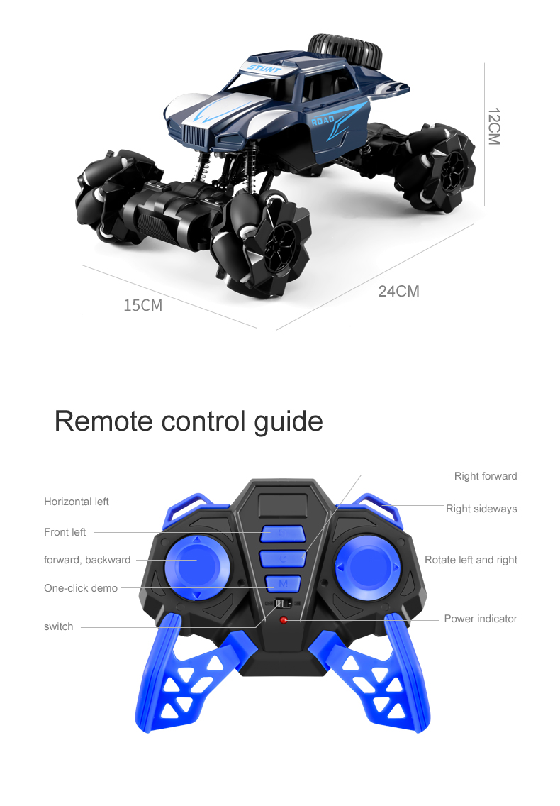 Experience the Excitement of M3A Rc Drift Car Toy for Kids Led Lights and Remote Control