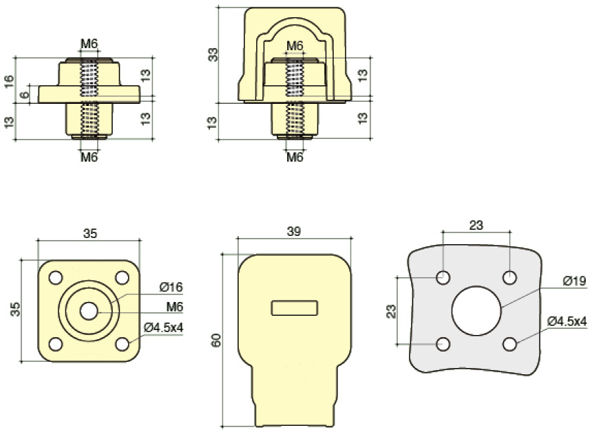 PowerSyntax High Current Lithium Battery Connector 150A Part No MB150SIB