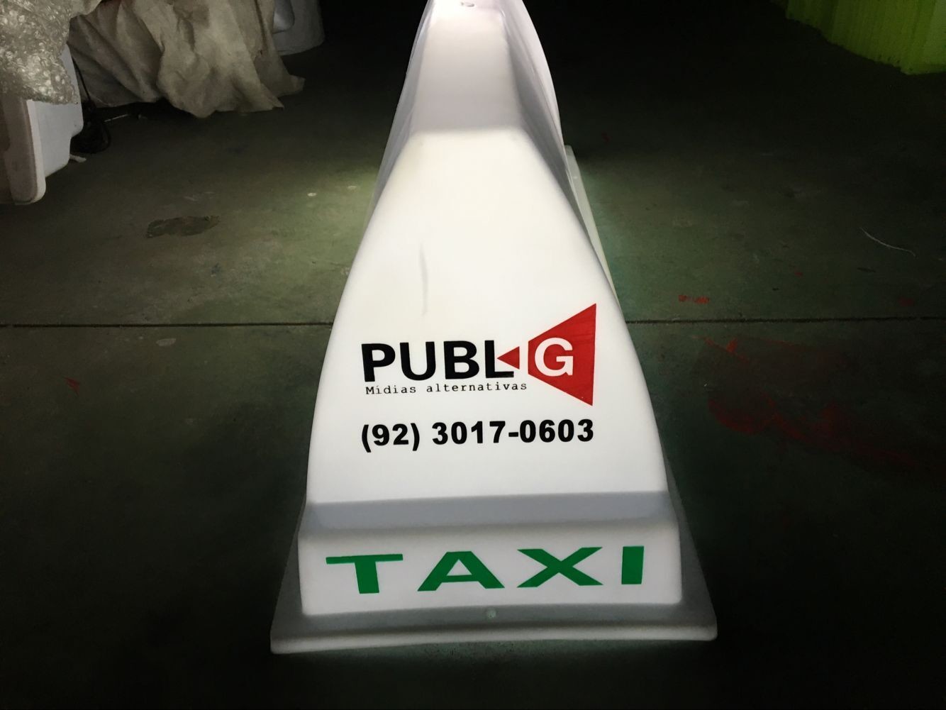 900cm Advertising Taxi Light Box LED 10W Taxi Roof Light