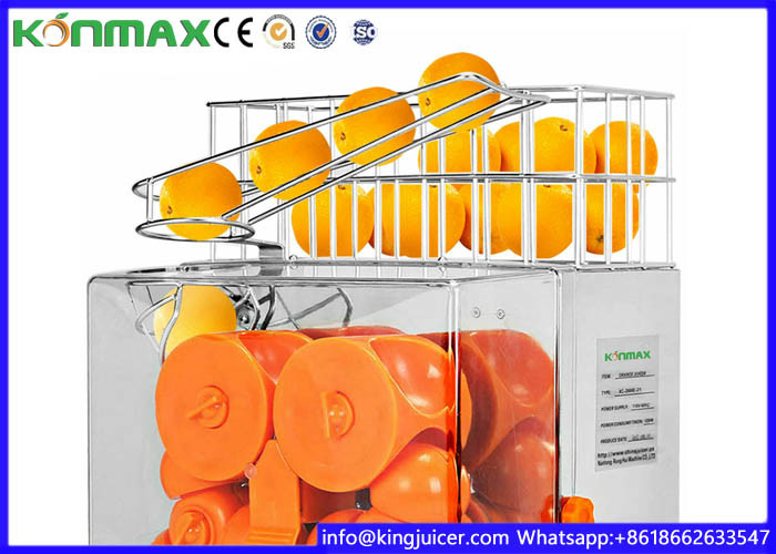 220V Commercial Automatic Orange Juice Machine / Stainless Steel Lemon Squeezer For Store