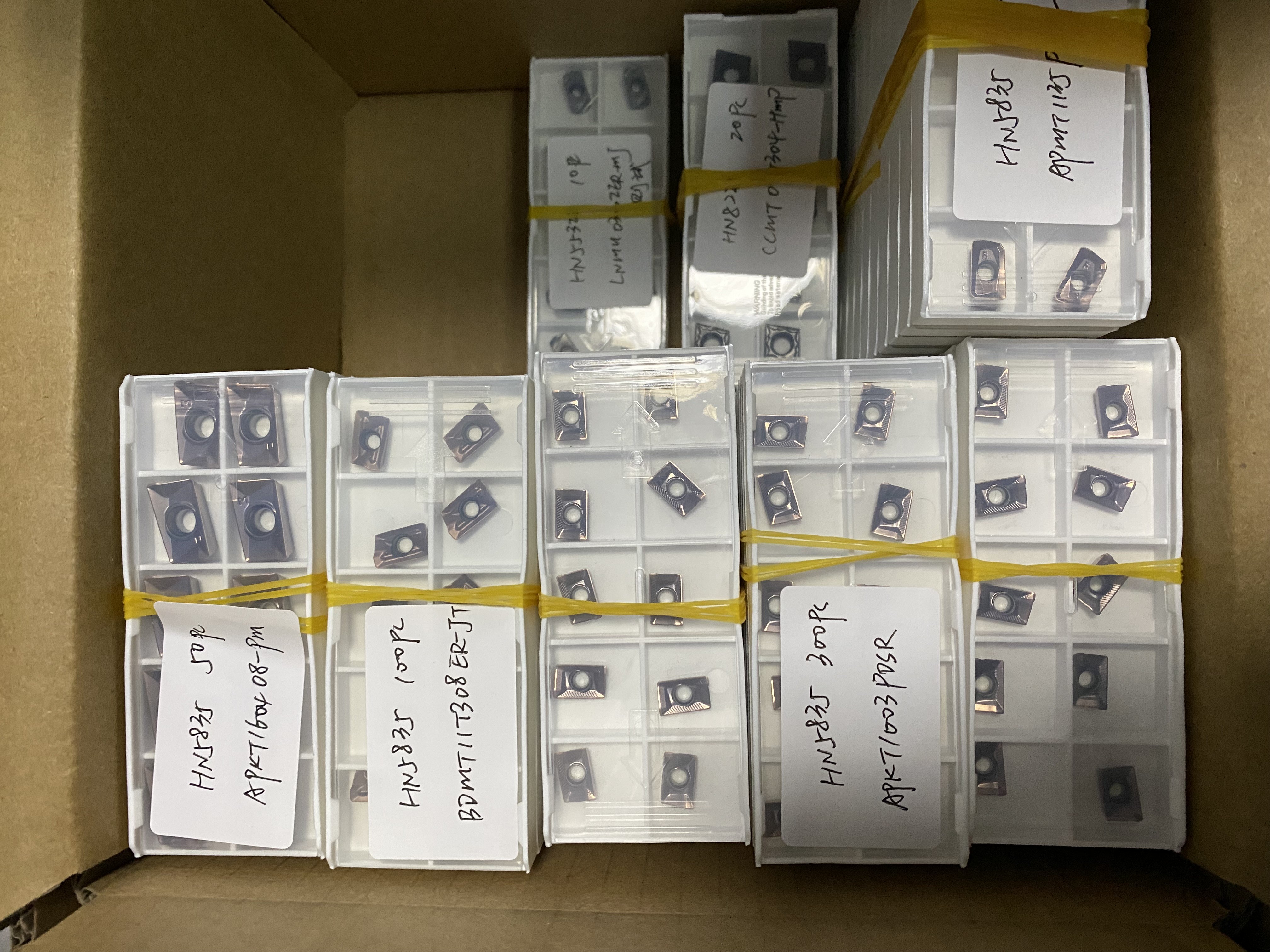 PVD Coating Ccmt09t304 Carbide Inserts Hard Turning Ccmt09t308