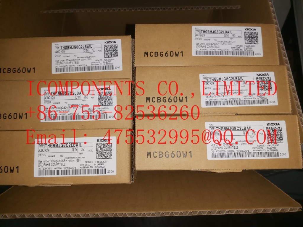 THGBMJG8C2LBAIL Toshiba eMMC Flash Card 32G-byte 3.3V Embedded MMC 153-Pin WFBGA