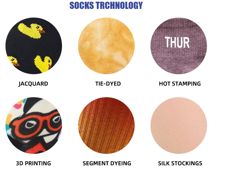Solid Color Thick Business Mens White Dress Socks Business Casual Socks