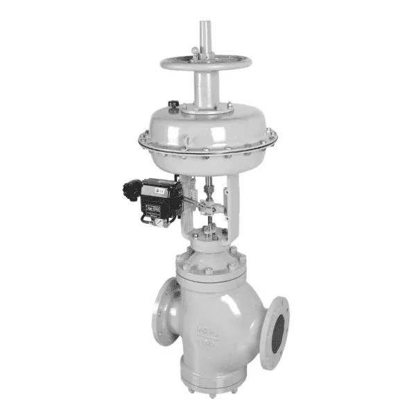 Globe Control Valve Pneumatic On/Off Globe Valve With Electric Pneumatic Actuator