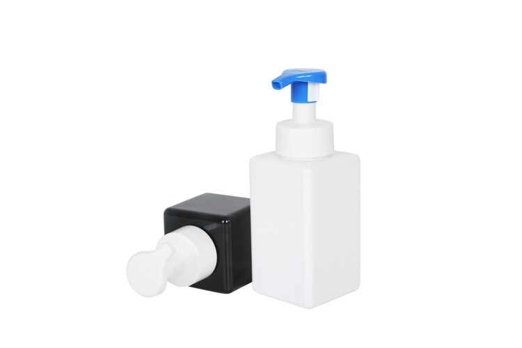 PETG 250ml 450ml 650ml Plastic Foam Soap Dispenser Bottles Black White