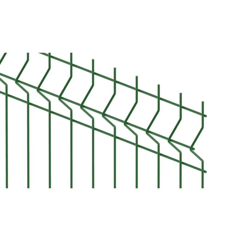 Welded Wire V Mesh Security Fencing PVC Home Garden 4mm 2.5m