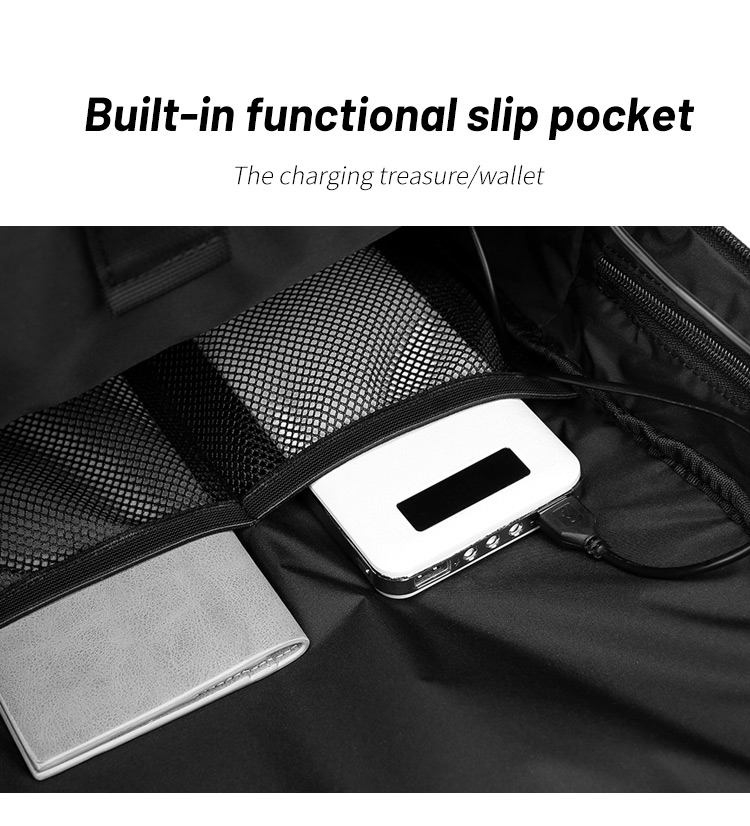Arcuate Shoulder Strap Modern Laptop Backpack 15.6 Inch Laptop Bag 0.7kg