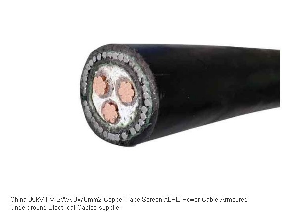 PVC Insulated Electrical Armored Multi Core Copper Conductor Low Voltage