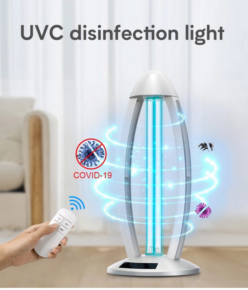 Quartz Glass Tube Sterilization 254nm UV Disinfect Lamp