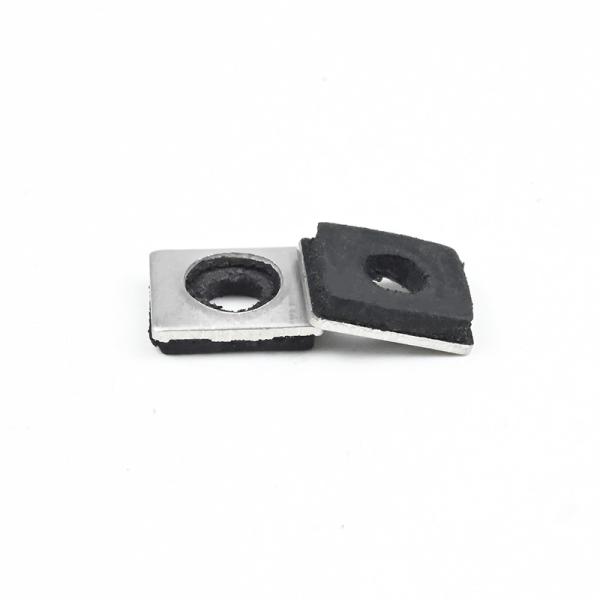 General Industry Stainless Steel Black Square Sealing Washers Roofing Rubber