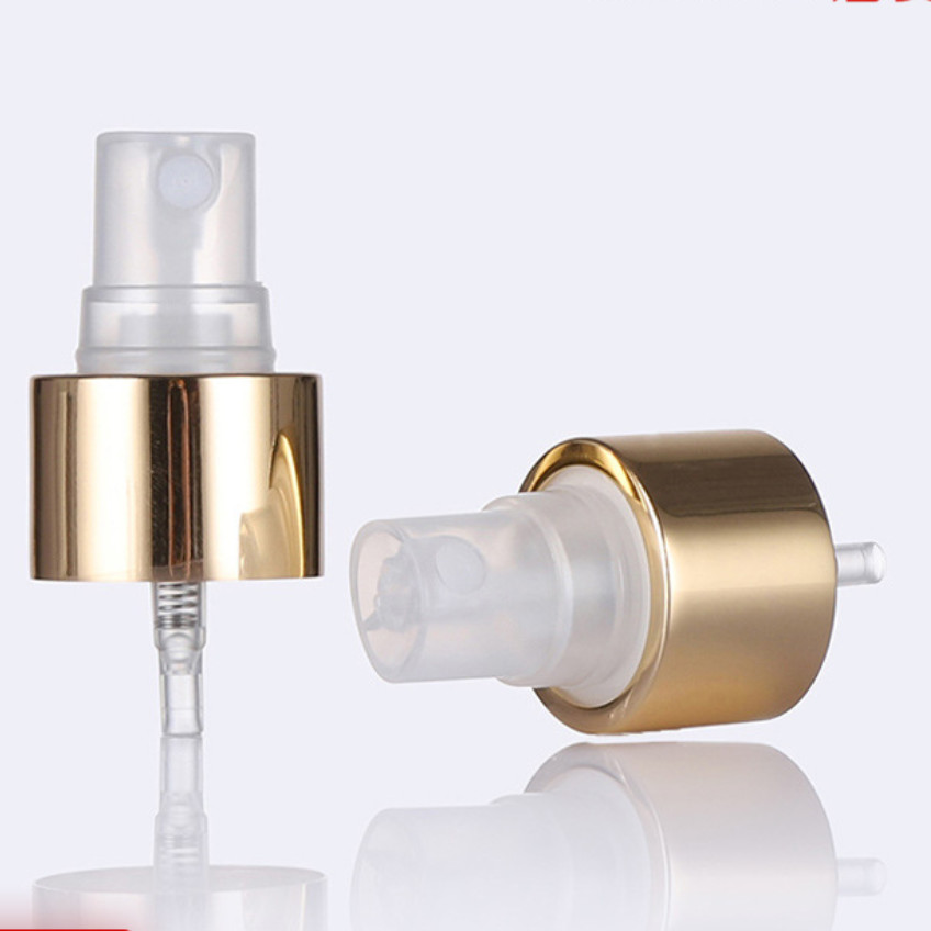 Aluminum 24mm Perfume Gold Fine Mist Sprayer ODM Color