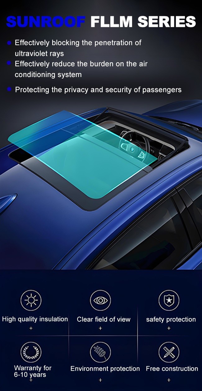 1.52x30m Scratch Resistant Waterproof Anti Fog Car Window Tint Film Easy Installation