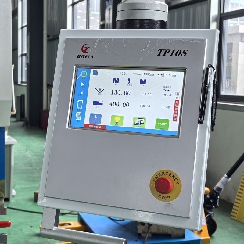 40Tons 3200mm CNC TP10S Hydraulic Press Brakes For Metal Sheet Folding Bending Angle Adjust