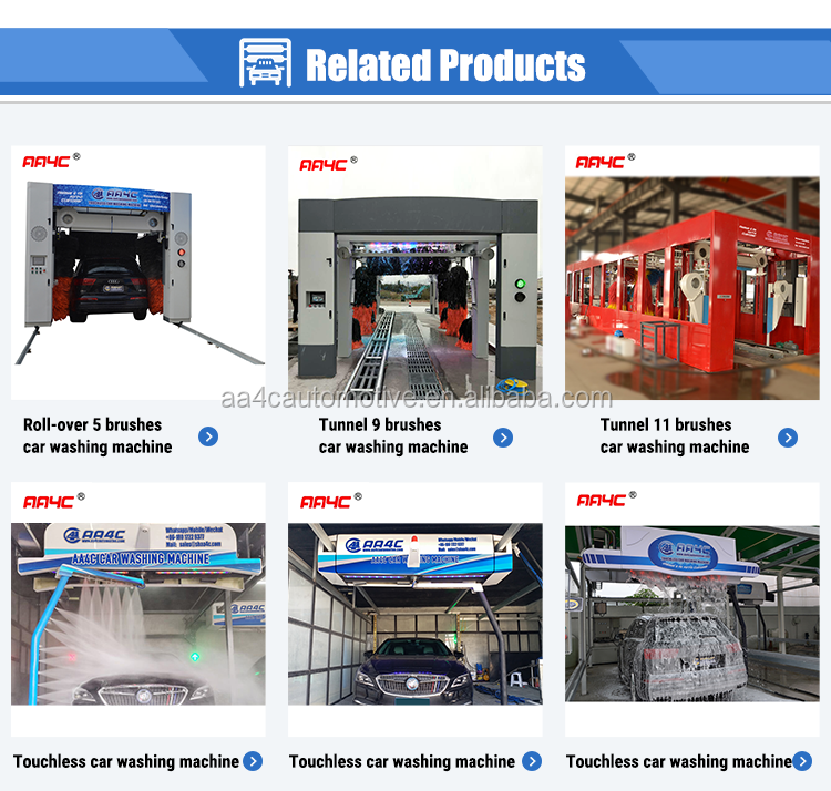 AA4C Touchless Car Washing Machine Automatic Car Washing Machine Contactless Car Wash 22KW In Thailand