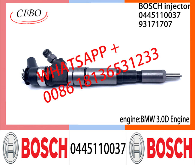 Diesel Common Rail Injector 0445110029 0445110007 0445110037 0445110041 93171707 R1590076 13537785983 for BMW 3.0D
