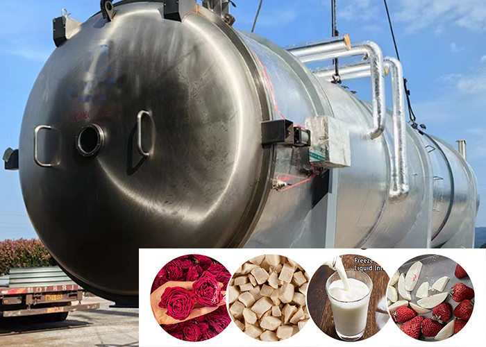 Energy Saving Large Commerical Alat Freeze Dryer 200kg/Batch
