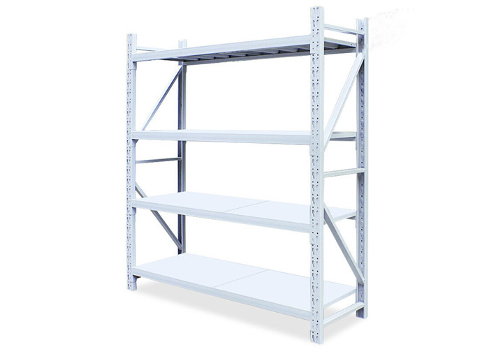 Industrial Length 2000mm Metal Warehouse Storage Shelves Cold Rolled Steel