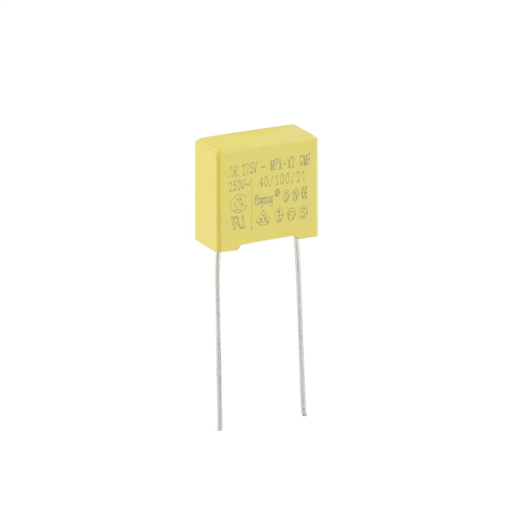 Safety Film 0.1uF 275vac Mkp X2 Capacitor P10 P15 Taped For EMI Filtering