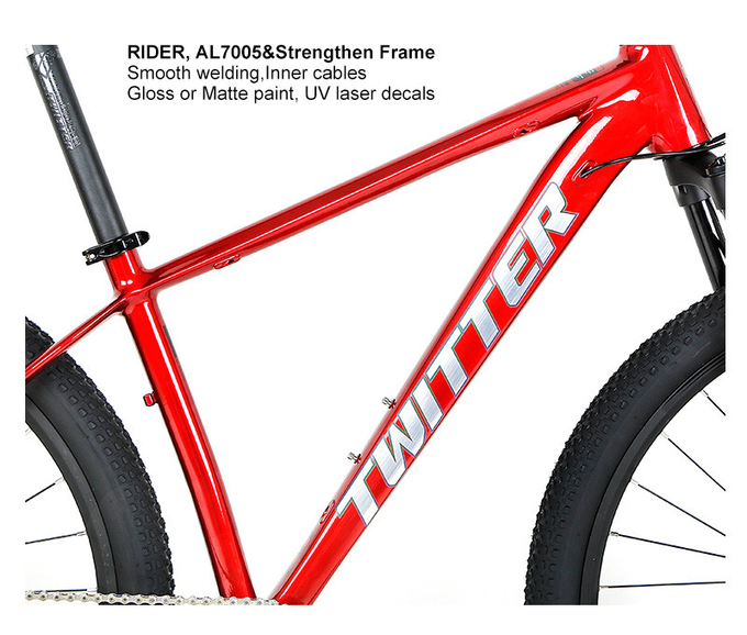 AL 7005 Lightweight Aluminum Mountain Bike 29er Mountain Mtb Aluminum Alloy Bicycle