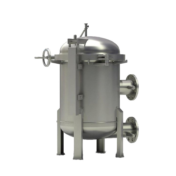 Chemical-Resistant Bag Filter Housing for Aggressive Fluids 100 Micron Filtration Home