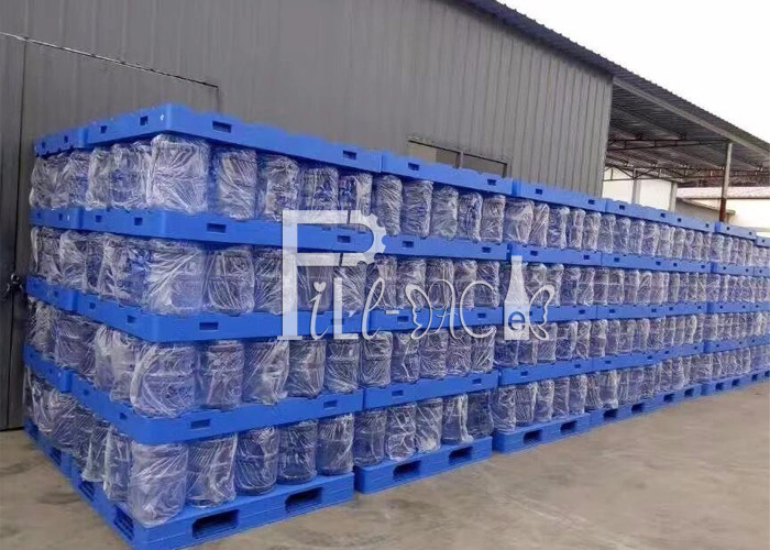 Double Sides HDPE Large Gallon Water Recycled Plastic Pallets Stackable Reversible