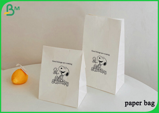 Eco-Friendly 70gsm 80gsm 90gsm White Kraft Paper For Paper Bags Making