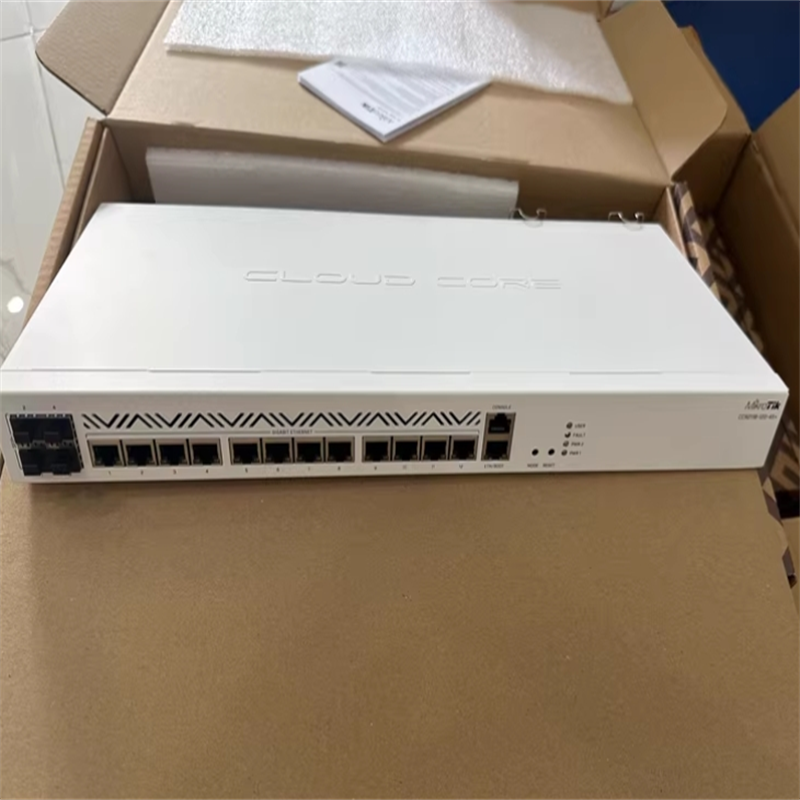 4 Antenna CCR2116-12G-4S Cloud Core Router Speed 2167Mbps for Broadband Applications and Firewalls Ready to Ship