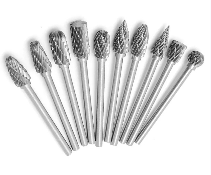 Custom Tungsten Carbide Burr High Efficiency Cemented Carbide Burrs For Rotary Files