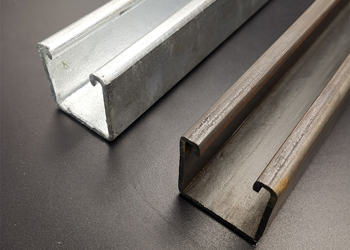 OEM Pre Galvanized Strut C Channel Ss304 Hot Dipped Galvanized Unistrut