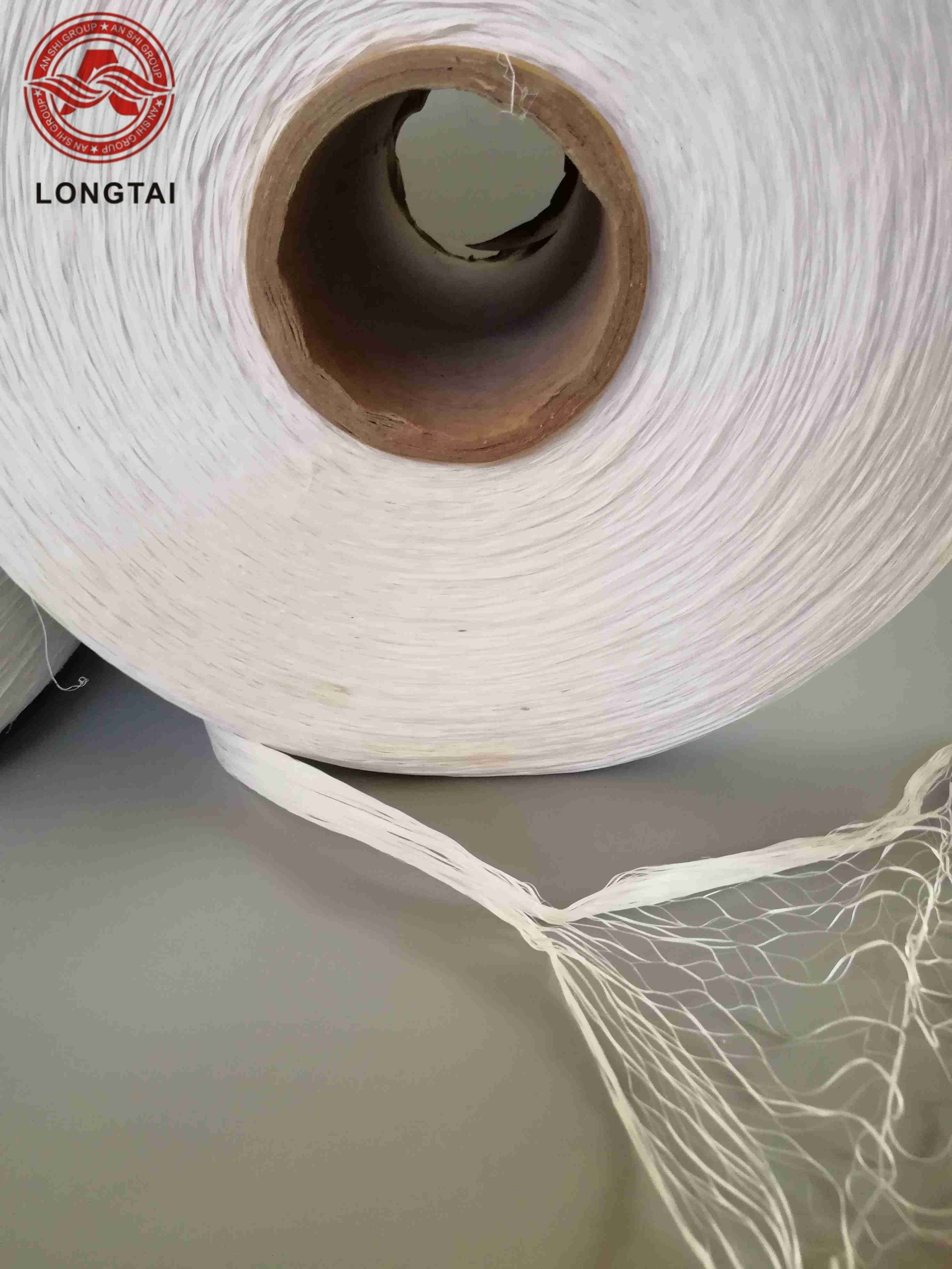 Twisted / Non Twist PP Filler Yarn Fibrillated Split For High Voltage Cable Filling