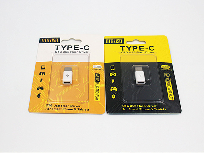 New Ultra Short Micro USB to Type-C Connector OTG Mini USB Adapter for Smartphone