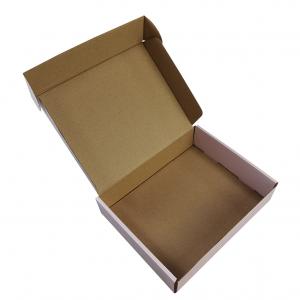 Buy cheap Single Wall Corrugated Paperboard Boxes , Shipping Brown Corrugated Food Boxes product