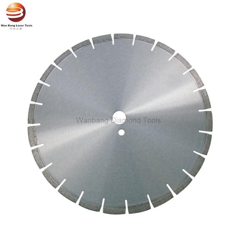 350mm Laser Welded Asphalt Cutting Blades With Protective Segment