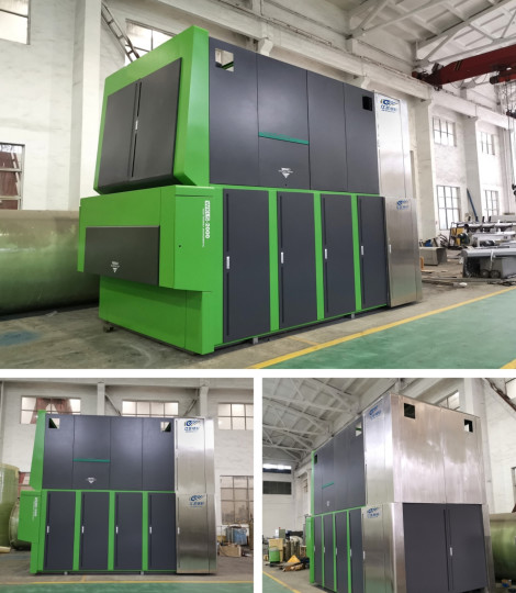 2M Automatic 0.4MPa Sludge Dewatering Belt Filter Press Machine