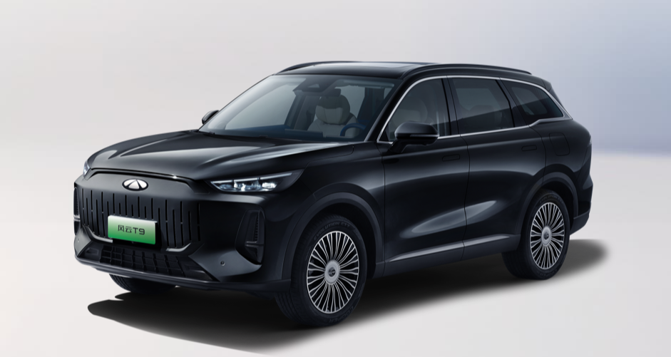 Maximum Speed 180km/h 2024 Chery Fulwin T9 Hybrid SUV 7-Seater Large EV SUV 4WD Fast Charge Energy Vehicle Chery Fengyun