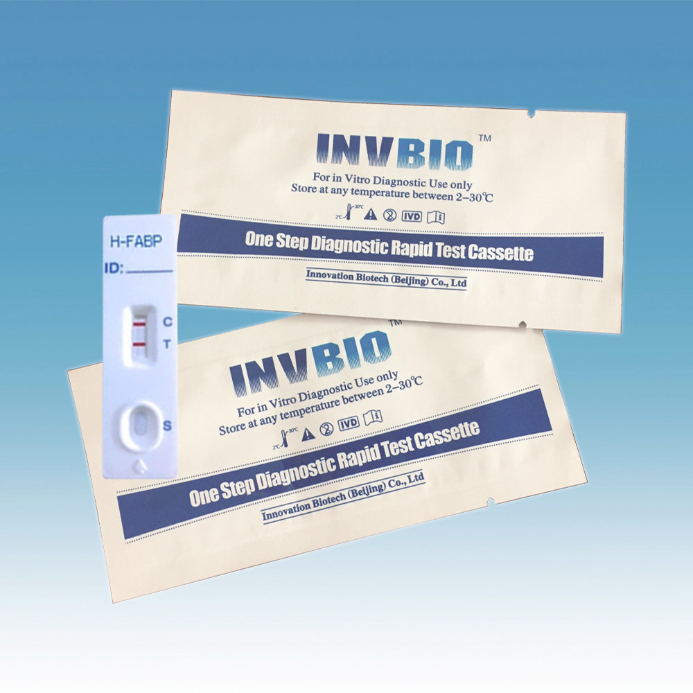 3.00mm Rapid Test Cassette Heart Fatty Acid Binding Protein H-FABP Test