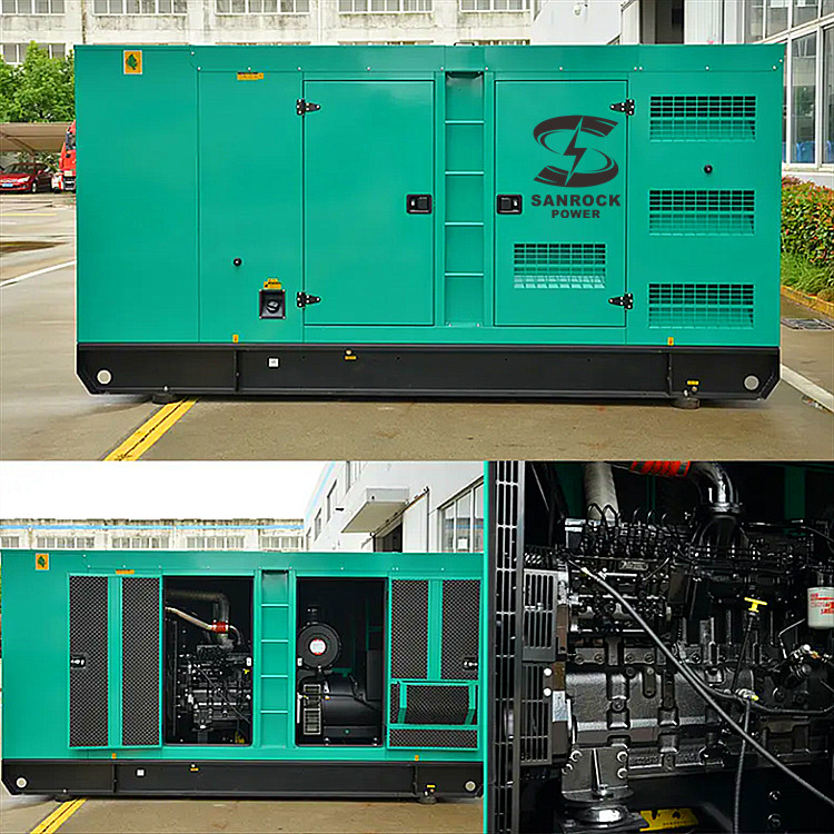 Silent Generator Set High Performance 5000kw Diesel Generator Water Cooled Silent Diesel Generator