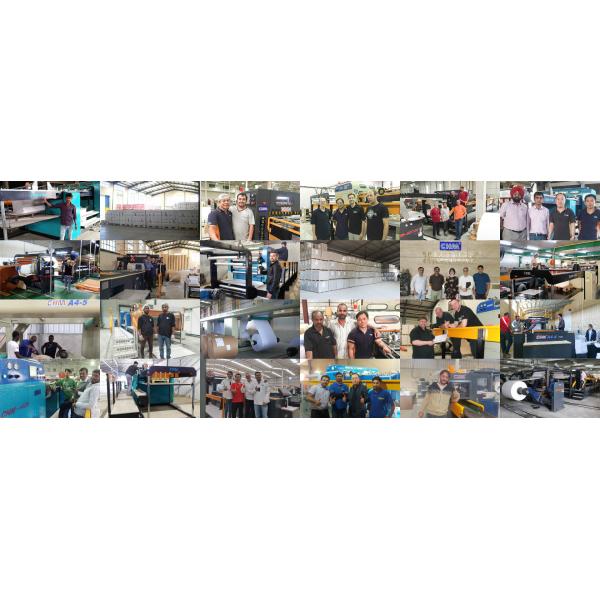 CHM Double Rotray Paper Sheet Cutter Machine Reel To Sheet Cutting Machine 1700mm