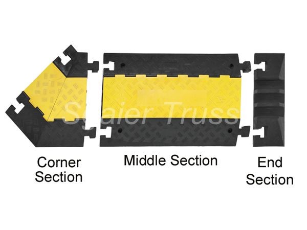 Straight Ramp Truss Parts High Tear Strength For Playground / Entertainment