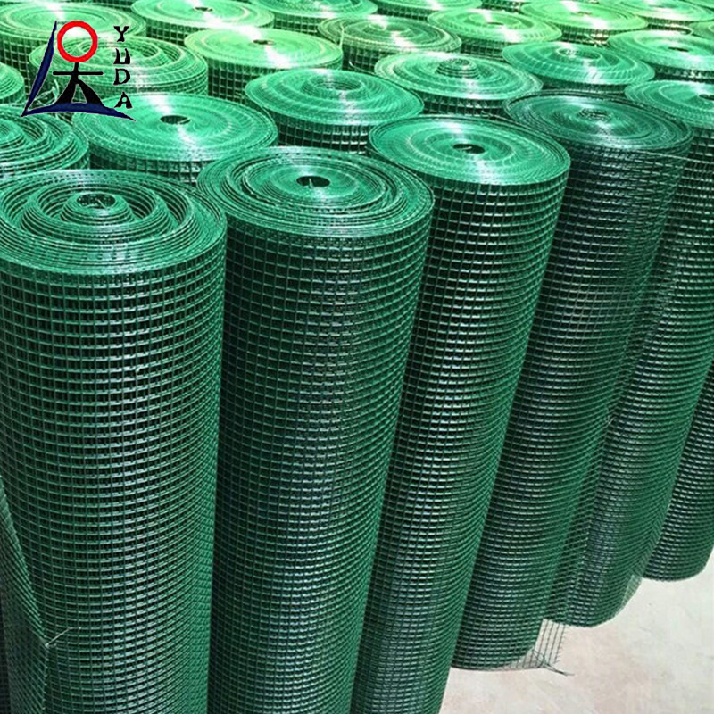 Galvanized Welded Wire Mesh Fence Rolls Aviary Rabbit Hutch Chicken Mesh