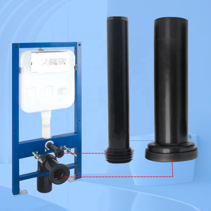 Modern 300mm Length Wall-Mounted Toilet Pipe Connector Set For Bathroom And Toilet Accessories