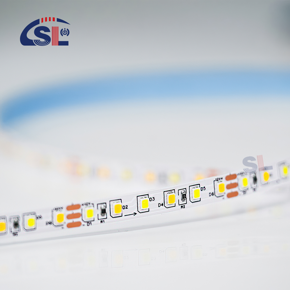 2835 CCT LED Strip 120leds Dual White Color Temperature Adjustable for Your Products