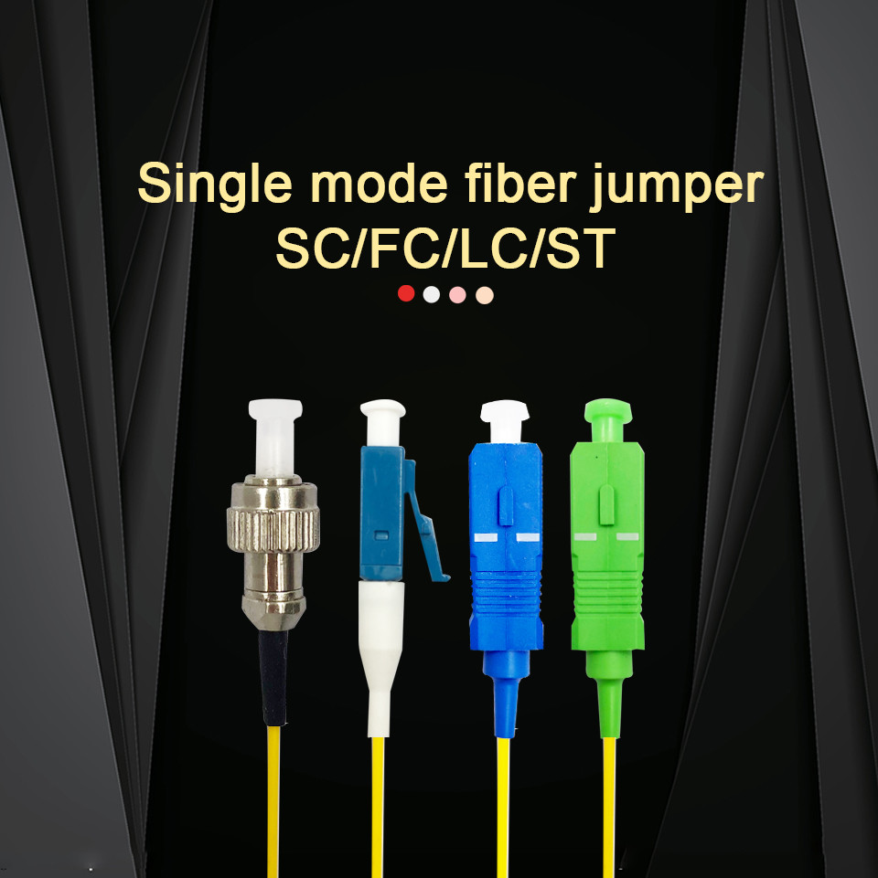 12 Colors Fiber Optical Patch Cord G652D G657A1 G657A2 1m 1.5m Pigtail