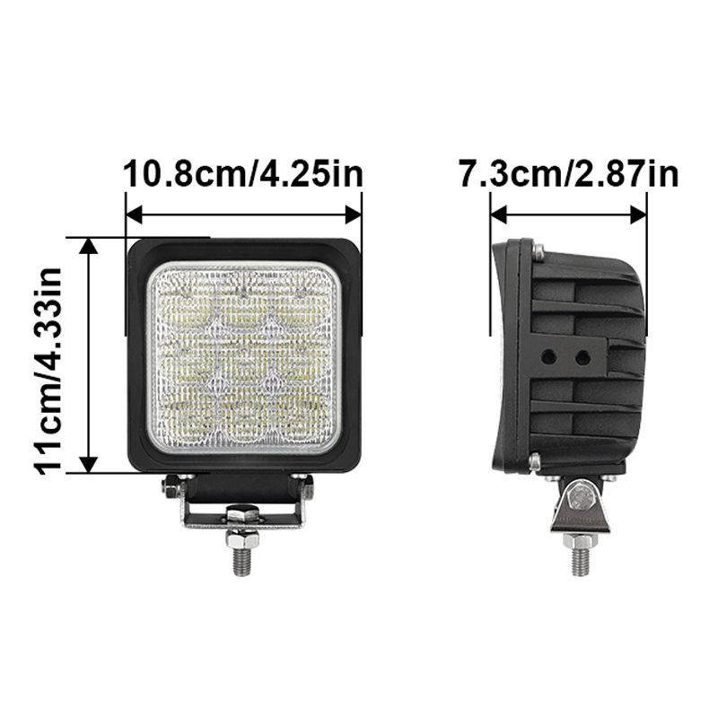 Truck Tractor 27W LED Working Light Flood/Spot Beam