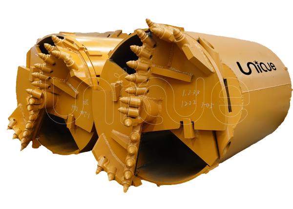 800mm Diameter 1200mm Length Drilling Buckets , Drilling Rig Spare Parts For