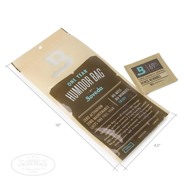 PE Transparent Cigar Travel Bag , Heat Sealed Cigar Pouch